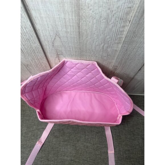 Car Seat Back Organizer PU Leather Quilted Pink Hanging Storage Pocket Holder - Picture 2 of 6